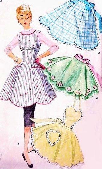vintage apron sewing patterns vintagestitching