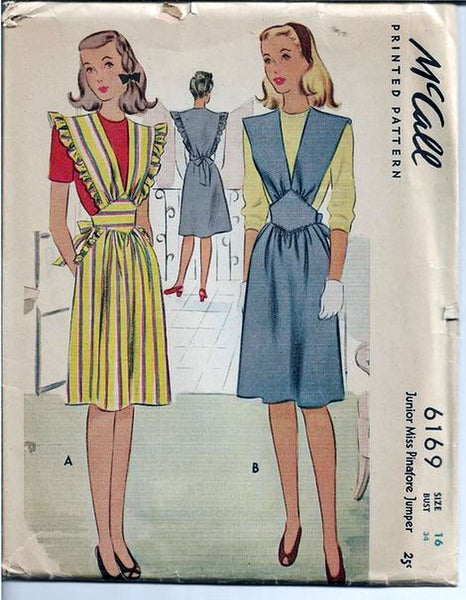 vintage sewing pattern 1940s ladies vintagestitching.com