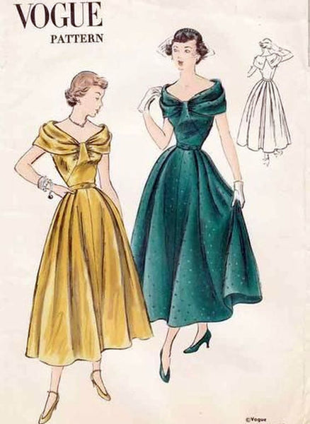 vintage sewing patterns vogue VintageStitching.com