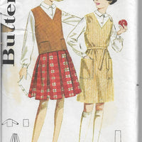 Butterick 2824 Girls Skirt Blouse Separates Vintage 1960's Sewing Pattern - VintageStitching - Vintage Sewing Patterns