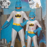 Butterick 4201 Mens Batman Halloween Costume Vintage  1980s Sewing Pattern - VintageStitching - Vintage Sewing Patterns