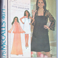 McCall's 4671 Ladies Dress Unlined Jacket Vintage 1970's Sewing Pattern - VintageStitching - Vintage Sewing Patterns