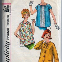 Simplicity 3925 Ladies Maternity Top Vintage Sewing Pattern 1950s - VintageStitching - Vintage Sewing Patterns