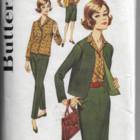butterick 2424 vintage pattern 1960s