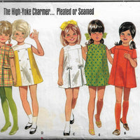 butterick 4848 childs dress vintage pattern