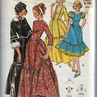 butterick 5939 square dance dress vintage pattern