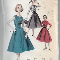 butterick 7718 jumper dress jacket vintage pattern