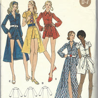 Butterick 6245 mini dress vintage pattern