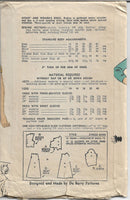 
              DuBarry 5758 Ladies Dress Vintage Sewing Pattern 1940s Rare Unprinted
            
