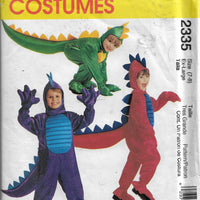 mccalls 2335 dragon costume pattern