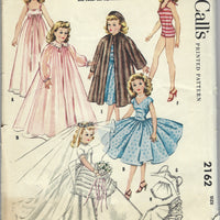 McCalls 2162 doll vintage craft  pattern