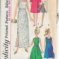 Simplicity 6208 Barbie Doll Clothes Vintage Sewing Craft Pattern 1960s - VintageStitching - Vintage Sewing Patterns
