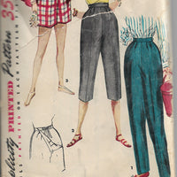 simplicity 4717 maternity pants vintage pattern