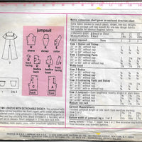 Simplicity 7455 Toddler Girl Boy Sailor Jumpuit Romper Vintage Sewing Pattern 1970s