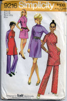 
              simplicity 9216 mini dress vintage pattern
            