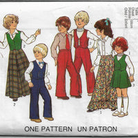 style 2129 childs vintage sewing pattern