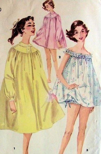 Vintage Pajamas & Robes Patterns