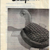 Mail Order 839 Turtle Hassock Foot Stool Vintage Craft Pattern 1960s - VintageStitching - Vintage Sewing Patterns