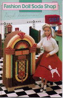
              Barbie Soda Shop Restaurant Furniture Fashion Doll Plastic Canvas Pattern Annie's Attic 1989 - VintageStitching - Vintage Sewing Patterns
            