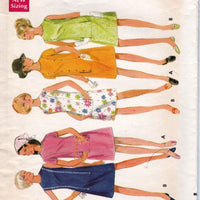 Butterick 4793 Ladies A-Line Dress Vintage Sewing Pattern 1960's - VintageStitching - Vintage Sewing Patterns