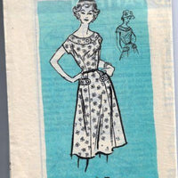 Mail Order 4785 Ladies Day Dress Vintage Sewing Pattern 1960s - VintageStitching - Vintage Sewing Patterns