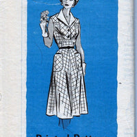 Mail Order 4887 Anne Adams Vintage 1950's Sewing Pattern Ladies House Dress - VintageStitching - Vintage Sewing Patterns
