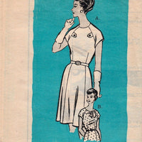 Mail Order 9121 Vintage 1960's Sewing Pattern Ladies Dress - VintageStitching - Vintage Sewing Patterns