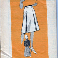 Mail Order Anne Adams 4927 Vintage 1960's Sewing Pattern Ladies Inverted Pleat Skirt - VintageStitching - Vintage Sewing Patterns