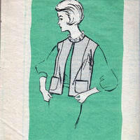 Mail Order Anne Adams 4932 Vintage 1960's Sewing Pattern Ladies Vest Sleeveless Jacket - VintageStitching - Vintage Sewing Patterns