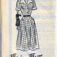 Marian Martin Mail Order 9369 Shirtwaist Dress Vintage Sewing Pattern 1950s - VintageStitching - Vintage Sewing Patterns