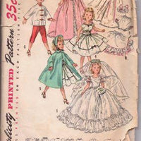 Simplicity 1808 Doll Clothing Revlon Cissy Vintage 1960's Sewing Pattern - VintageStitching - Vintage Sewing Patterns