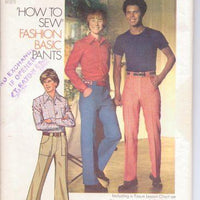 Simplicity 6542 Men's Pants Vintage 1970's Sewing Pattern - VintageStitching - Vintage Sewing Patterns