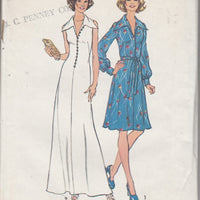 Simplicity 6883 Vintage 1970's Sewing Pattern Ladies Maxi Dress - VintageStitching - Vintage Sewing Patterns