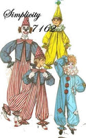 
              Simplicity 7162 Vintage 1970's Sewing Pattern Clown Costume Adult - VintageStitching - Vintage Sewing Patterns
            