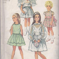 Simplicity 9344 Girls Communion Dress Vintage Sewing Pattern - VintageStitching - Vintage Sewing Patterns