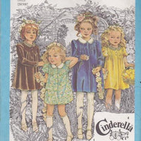 Simplicity 9344 Girls Dress Vintage Sewing Pattern 1970's - VintageStitching - Vintage Sewing Patterns