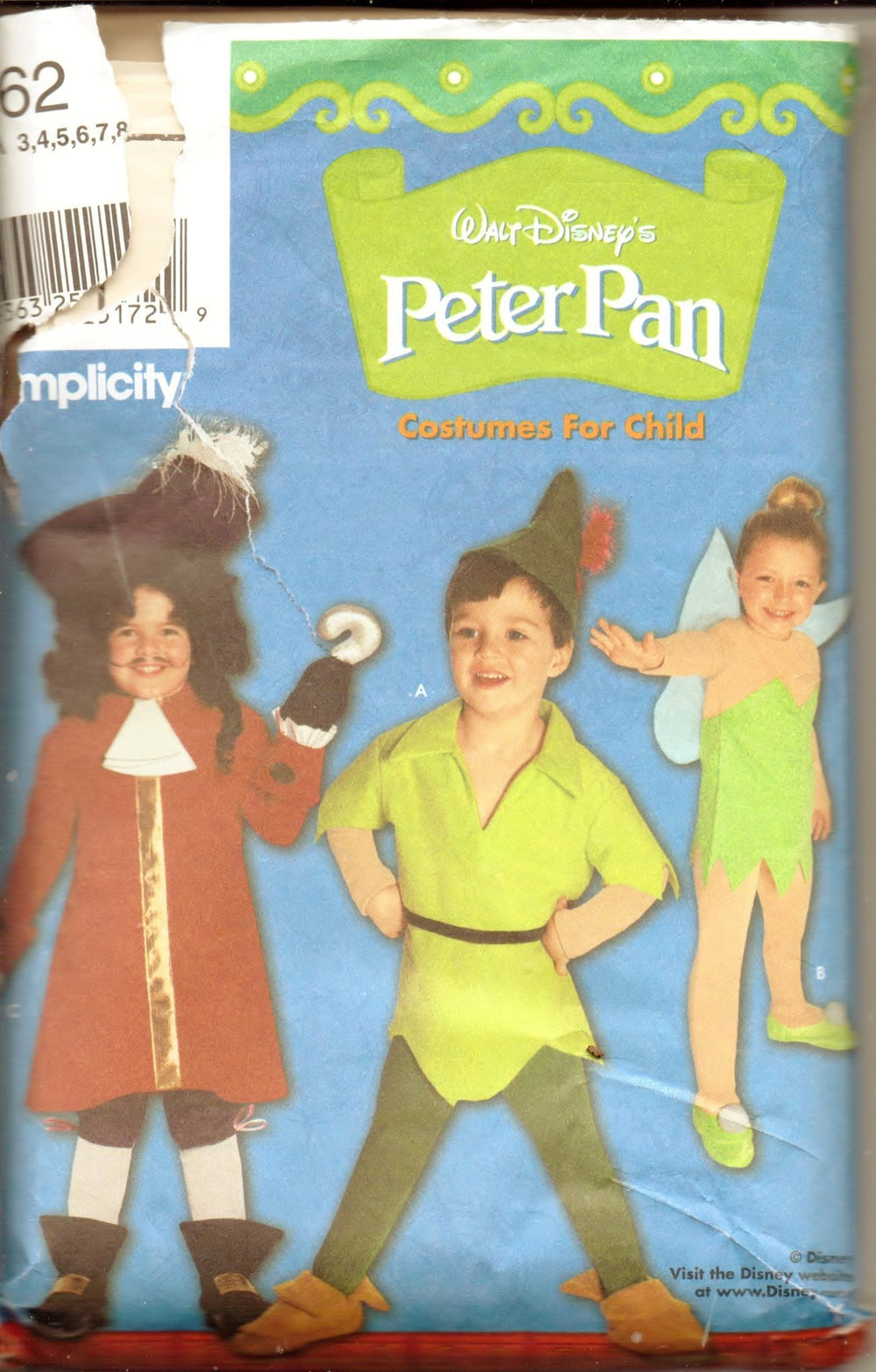 Child's Classic Peter Pan Costume