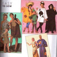 Simplicity 9945 Childrens Assorted Halloween Costume Vintage 1990's Sewing Pattern - VintageStitching - Vintage Sewing Patterns