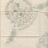 Vintage Mail Order Transfer Pattern Sunbonnet Lady American Weekly - VintageStitching - Vintage Sewing Patterns