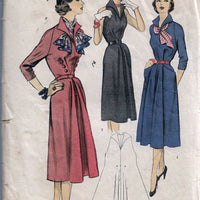 Advance 5871 Ladies Tent Dress Vintage Sewing Pattern 1950s