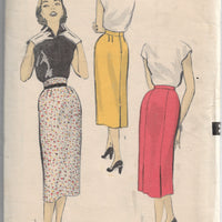 advance 6256 skirt vintage pattern
