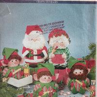 Butterick 5599 Sewing Craft Pattern Christmas Santa Mrs Claus - VintageStitching - Vintage Sewing Patterns