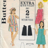 butterick 3125 beachdress vintage pattern