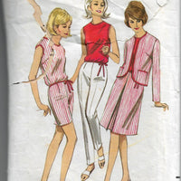 butterick 3859 vintage pattern 1960s