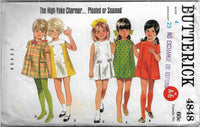 
              butterick 4848 childs dress vintage pattern
            