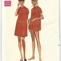 butterick 4885 coverup dress vintage pattern