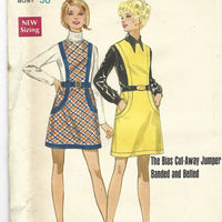 butterick 5378 jumper dress pattern