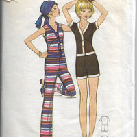 butterick 5831 jumpsuit vintage pattern