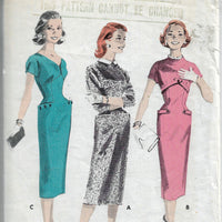butterick 8111 sheath dress vintage pattern