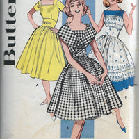 butterick 9297 dress vintage pattern 1960s